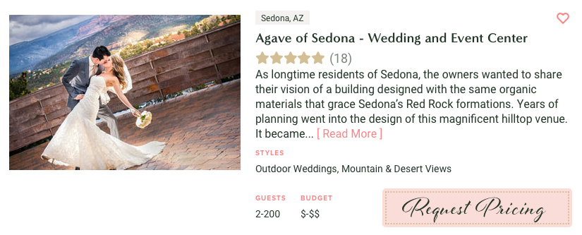 Weddings in Sedona