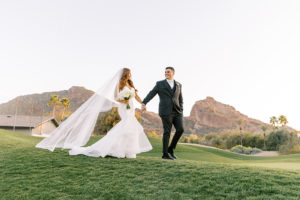scottsdale couple host their wedding at Mountain Shadows in Scottsdale